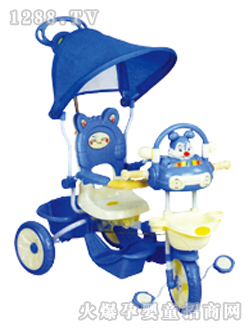 愛(ài)嬰寶兒童三輪車4125