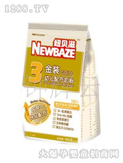 紐貝滋奶粉金裝youe配方奶粉400G