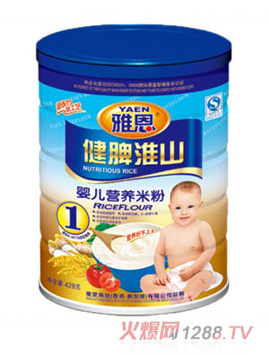 雅恩健脾淮山y(tǒng)inge營養(yǎng)米粉428g