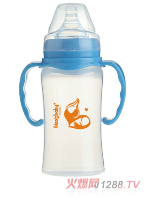 好氏嬰童藍色標口自動PP奶瓶