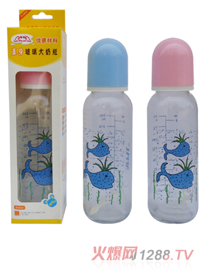 嬰健8安直身玻璃奶瓶