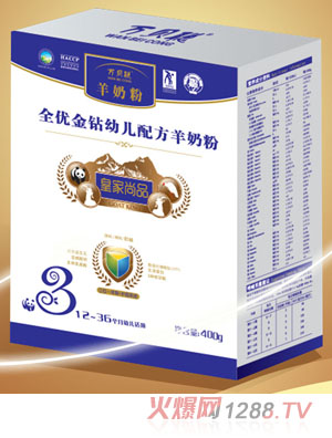 萬貝聰全優(yōu)金鉆youe配方羊奶粉