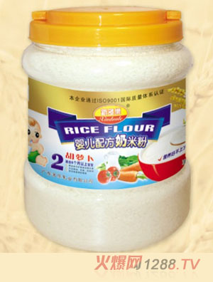 新多樂胡蘿卜yinge配方奶米粉2段