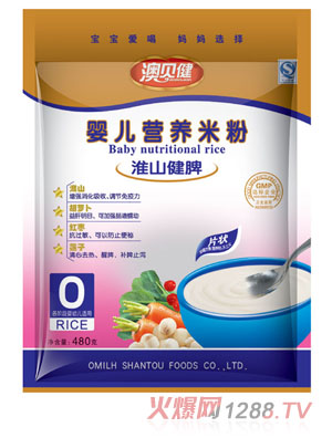 澳貝健淮山健脾yinge營養(yǎng)米粉