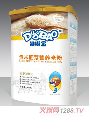 嘟嘟寶高鈣+淮山營(yíng)養(yǎng)米粉3段