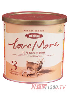 愛(ài)馨多優(yōu)護(hù)youe配方羊奶粉3段120克（便攜裝）