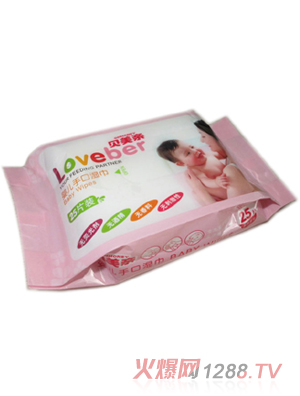 貝美親yinge濕巾25片