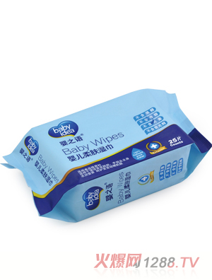 嬰之語yinge柔膚濕巾25片
