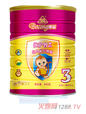 華丹博聰優(yōu)護(hù)智+yinge奶粉3段