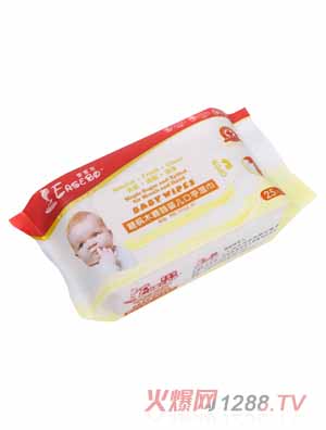 壹壹寶糖楓木糖醇yinge口手濕巾25片