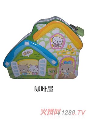 50克水果味軟糖（咖啡屋儲(chǔ)錢罐）