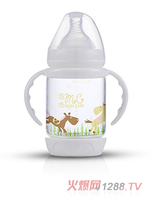 180ML銀離子空間分層鎖流自動(dòng)奶瓶