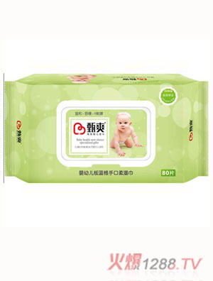 甄爽yingye板藍(lán)根手口柔濕巾