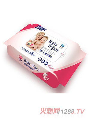 美芙特yinge護膚柔濕巾80片啟封