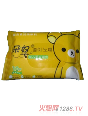 朵奴yinge手口濕巾10片