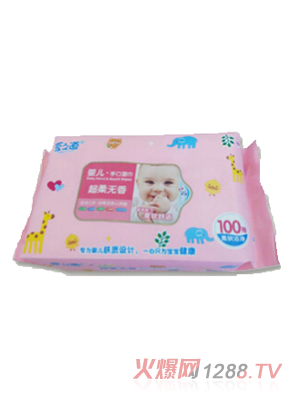 愛之道yinge手口濕巾100抽啟封裝