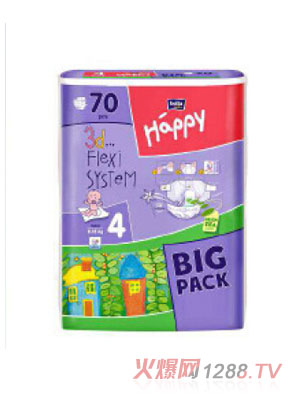 貝拉寶貝yingye紙尿褲4號70片