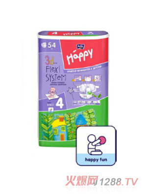 貝拉寶貝3D彈性yingye紙尿褲54片