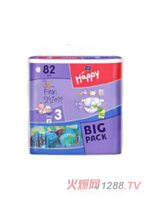 貝拉寶貝yingye紙尿褲3號82片