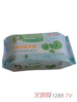 池上小娃yinge手口濕巾25片裝