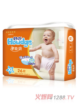 好之薄能吸yinge紙尿片XL碼26片