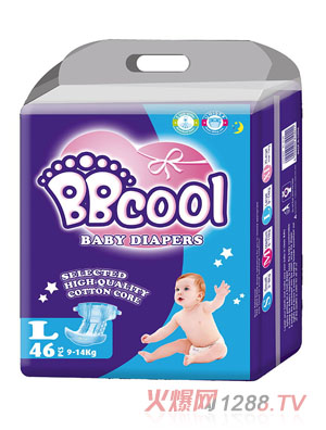 BBCOOLyinge紙尿片L