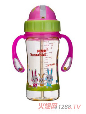 陽(yáng)光兔330MLPPSUyinge吸管杯紅色