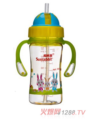 陽(yáng)光兔330MLPPSUyinge吸管杯綠色