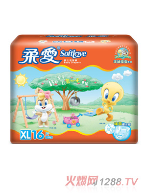 柔愛(ài)華納寶寶紙尿褲XL碼16片