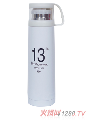 好樂嬰保溫水杯白色