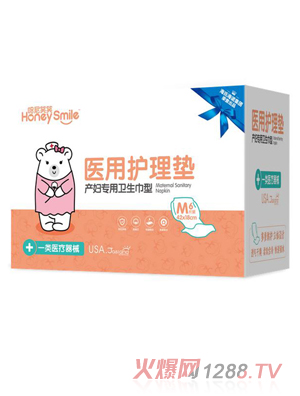 哈尼笑笑產(chǎn)婦專用衛(wèi)生巾型醫(yī)用護(hù)理墊M