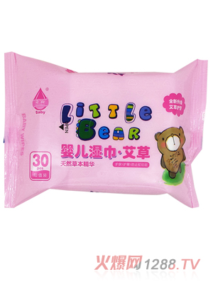 永潤(rùn)yinge艾草濕巾（簡(jiǎn)裝）30片