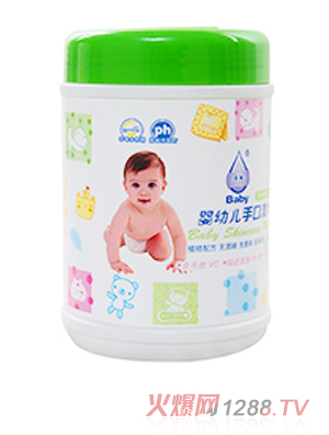 永潤(rùn)yinge桶裝濕巾濕巾（小桶）66片