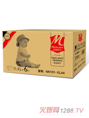 麥斯凱爾yinge紙尿褲XL44 6包