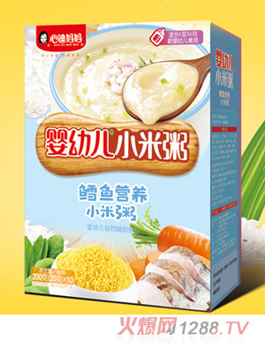 心迪媽媽yingye小米粥-鱈魚(yú)營(yíng)養(yǎng)