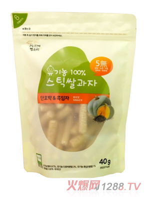 韓國每日yingye米餅-大米+南瓜+黑芝麻