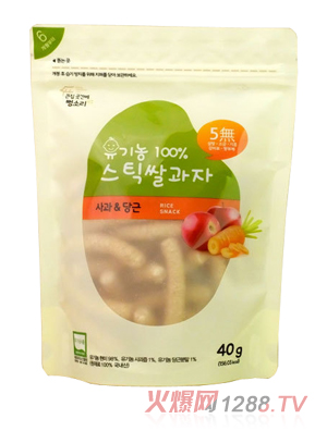 韓國每日yingye米餅-大米+蘋果+胡蘿卜