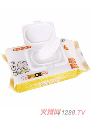 貝拉小蜜蜂yinge手口濕巾（80片）