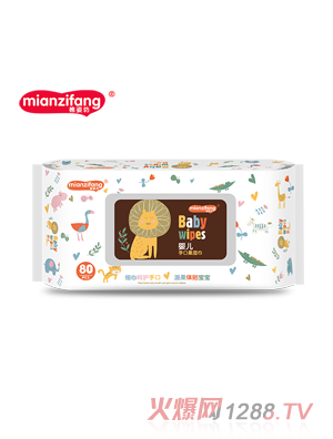 棉姿坊森林家園yinge手口濕巾80片