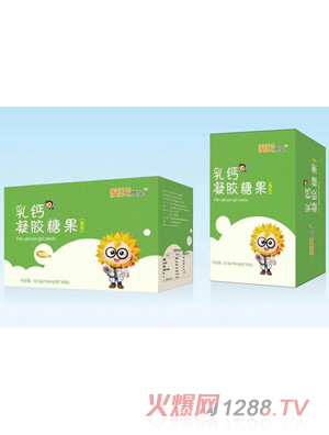 葵花優(yōu)貝乳鈣凝膠糖果