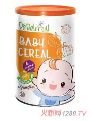 德德兒樂(lè)有機(jī)米粉澳洲南瓜營(yíng)養(yǎng)型