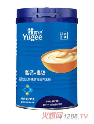 育記高鈣+高鐵yingye特殊膳食營養(yǎng)米粉