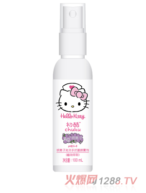Hello Kitty初酷銀離子免洗手抗菌噴霧劑（植物萃?。?00ml
