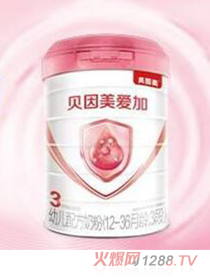 貝因美愛(ài)加youe配方奶粉3段
