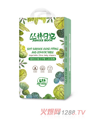 叢林日記植物纖維芯片yinge紙尿褲L46