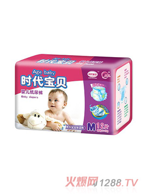 時(shí)代寶貝紙尿褲M12