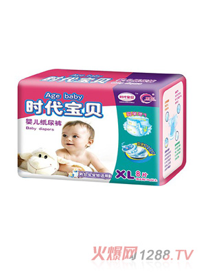 時(shí)代寶貝紙尿褲XL8