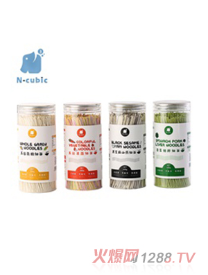 N-cubic恩庫克 寶寶細面條200g