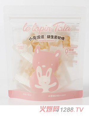 小兔塔塔益生菌軟糖48克