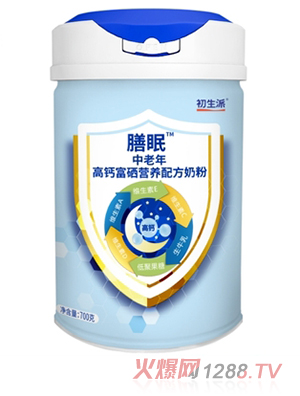 初生派膳眠中老年高鈣富硒營(yíng)養(yǎng)配方奶粉